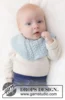 45-16 Cables and Cuddles Bib by DROPS Design